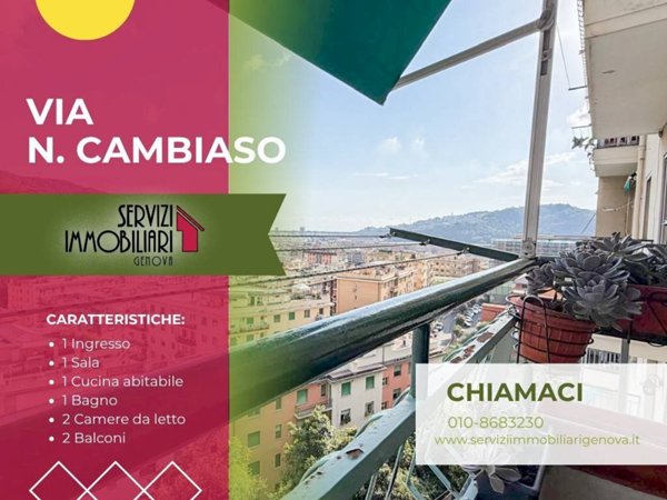 appartamento in vendita a Genova in zona Rivarolo