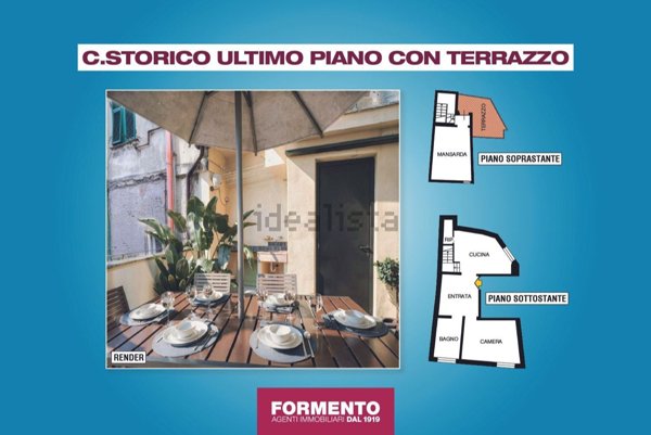 appartamento in vendita a Genova in zona Sottoripa / Maddalena / Molo