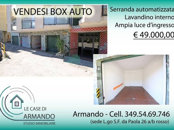 box auto in vendita a Genova in zona Lagaccio / Granarolo