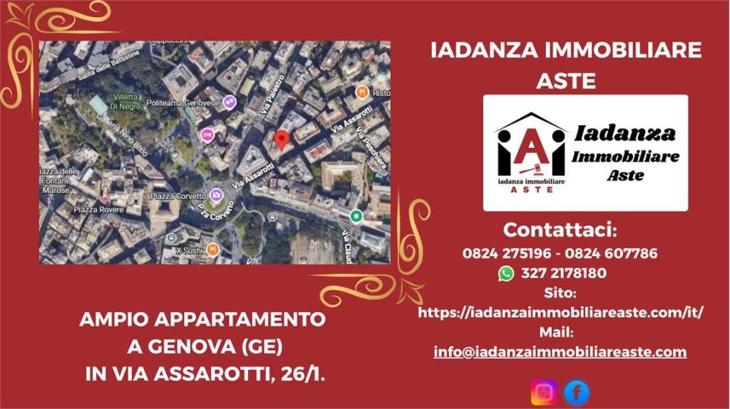 appartamento in vendita a Genova in zona Castelletto