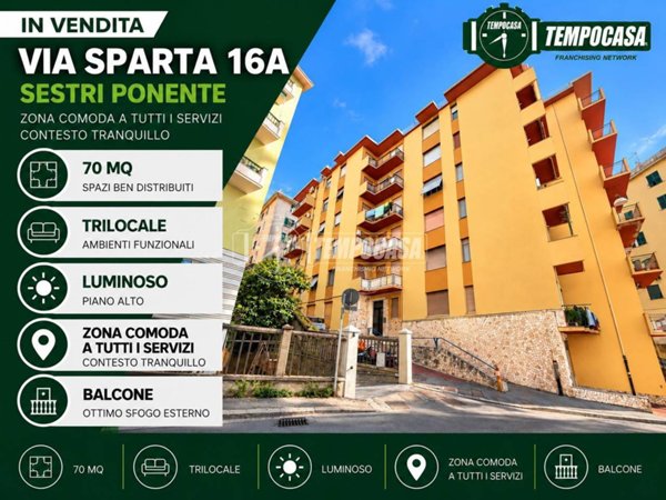 appartamento in vendita a Genova in zona Cornigliano
