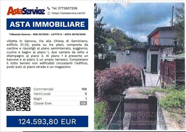 casa indipendente in vendita a Genova in zona Bolzaneto