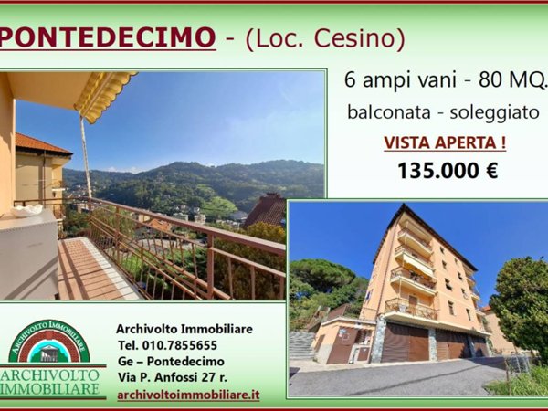 appartamento in vendita a Genova in zona Pontedecimo
