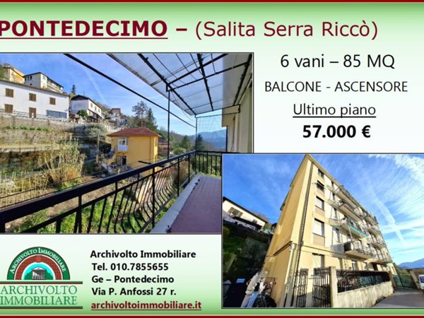 appartamento in vendita a Genova in zona Pontedecimo