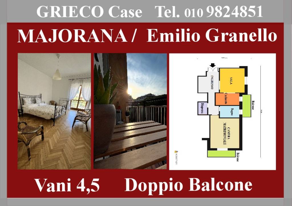 appartamento in vendita a Genova in zona Quarto dei Mille