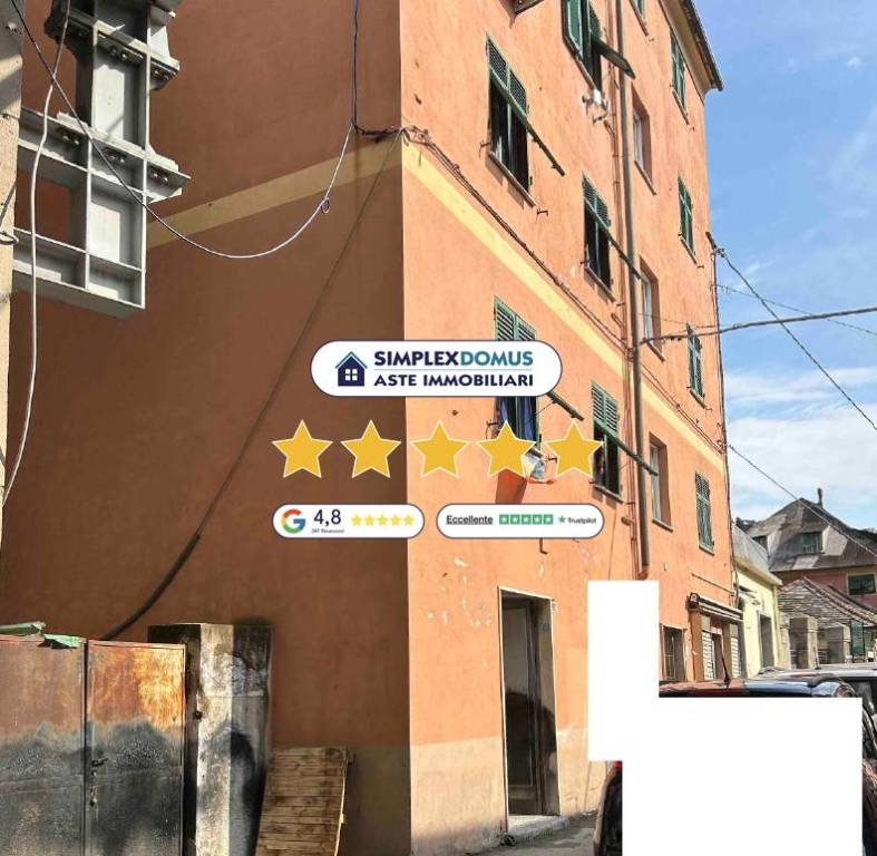 appartamento in vendita a Genova in zona Staglieno