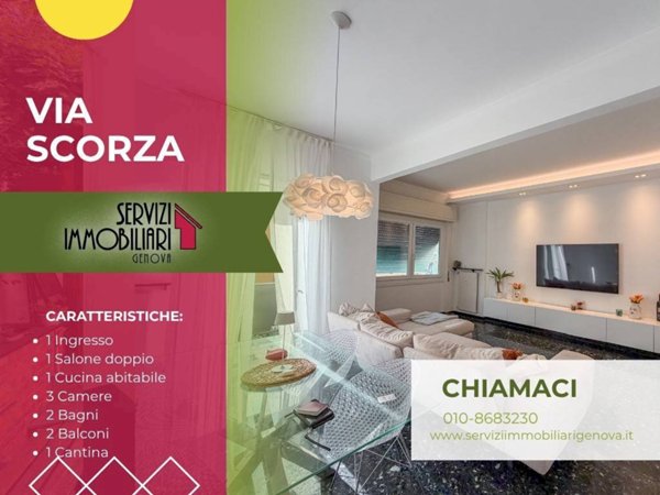 appartamento in vendita a Genova in zona Castelletto