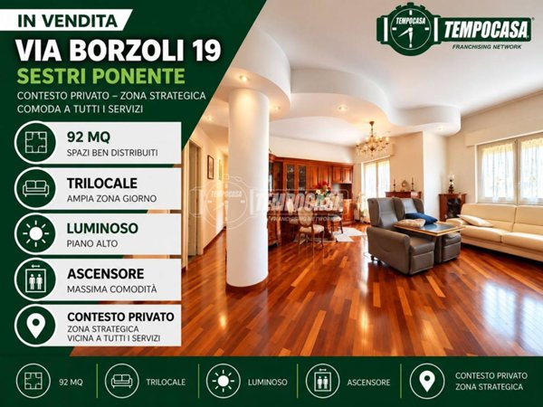 appartamento in vendita a Genova in zona Cornigliano