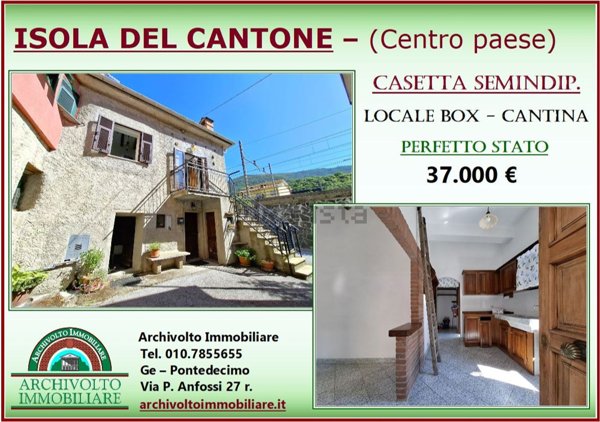appartamento in vendita ad Isola del Cantone