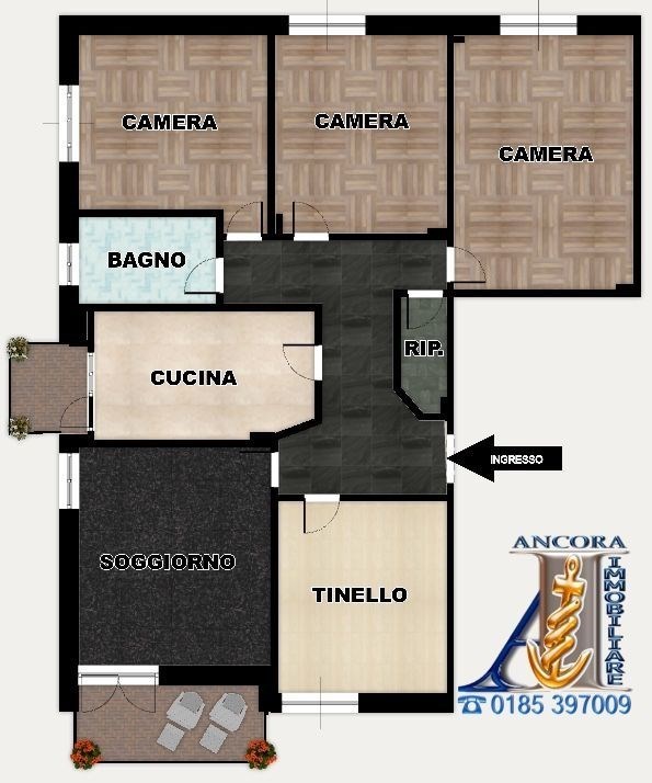 appartamento in vendita a Lavagna