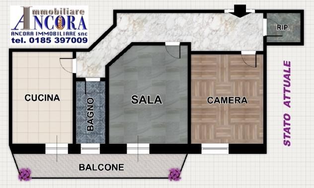 appartamento in vendita a Lavagna