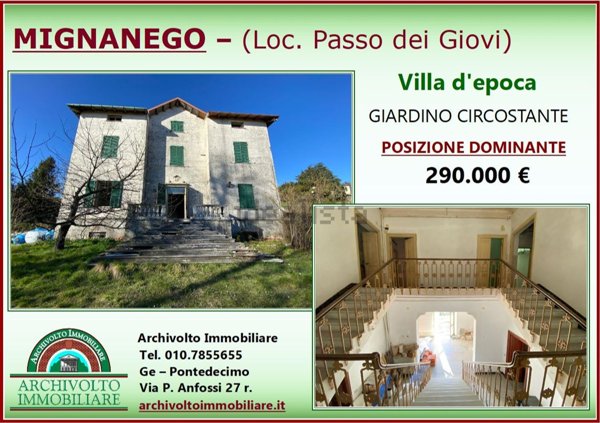 casa indipendente in vendita a Mignanego in zona Giovi