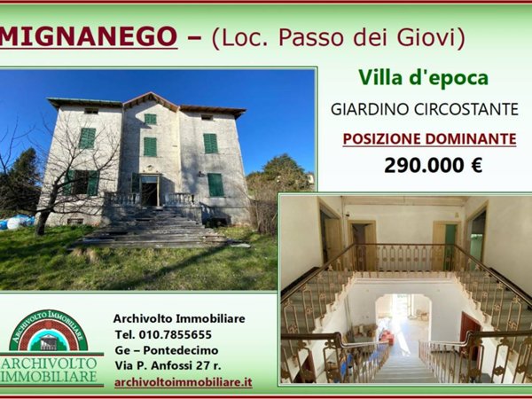 casa indipendente in vendita a Mignanego in zona Giovi