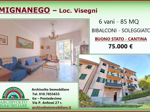 appartamento in vendita a Mignanego