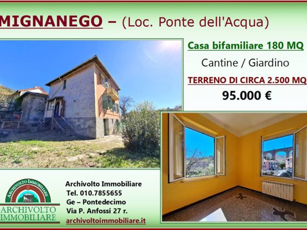 casa indipendente in vendita a Mignanego in zona Fumeri