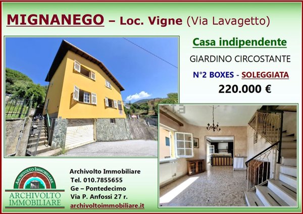 casa indipendente in vendita a Mignanego