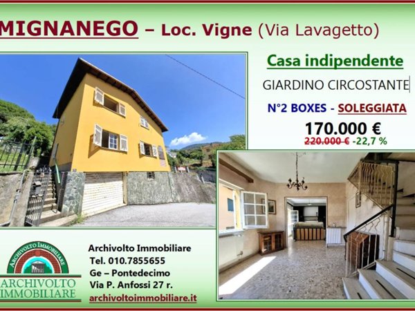 casa indipendente in vendita a Mignanego