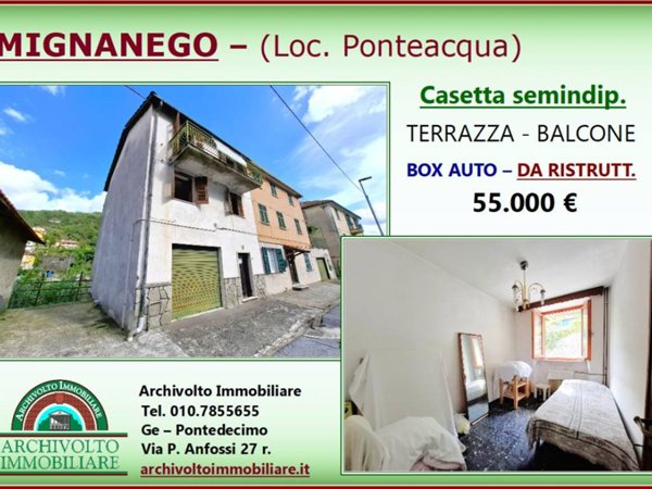 casa indipendente in vendita a Mignanego in zona Giovi
