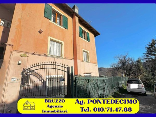 appartamento in vendita a Mignanego in zona Fumeri