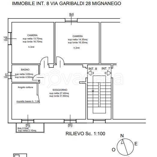 appartamento in vendita a Mignanego