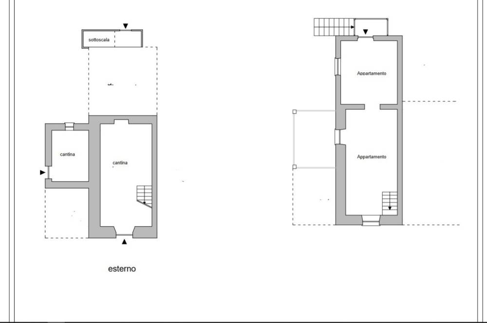 appartamento in vendita a Montoggio in zona Montemoro