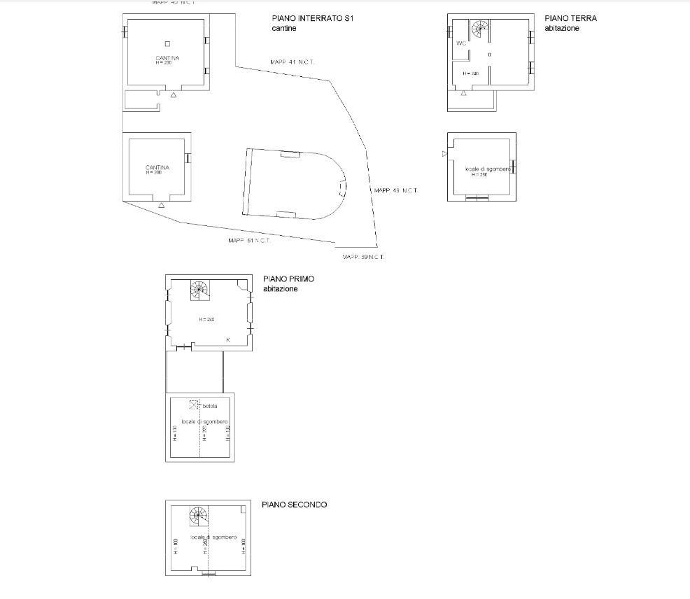 casa indipendente in vendita a Montoggio in zona Castiglione