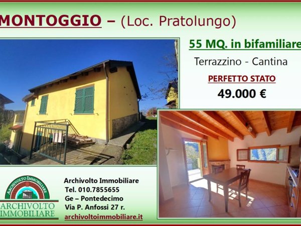 appartamento in vendita a Montoggio