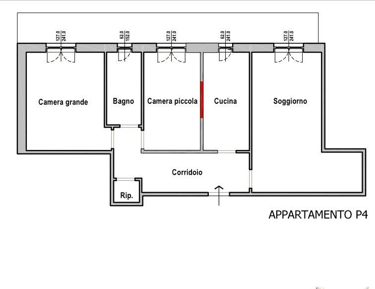 appartamento in vendita a Rapallo