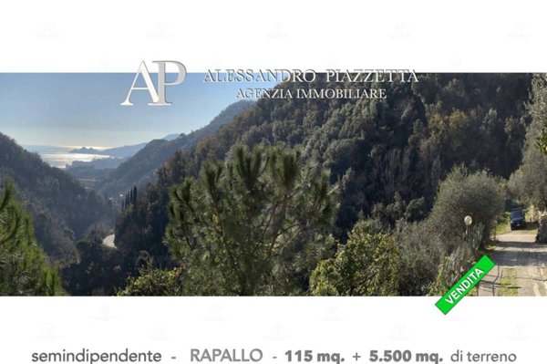 terreno agricolo in vendita a Rapallo in zona Montallegro