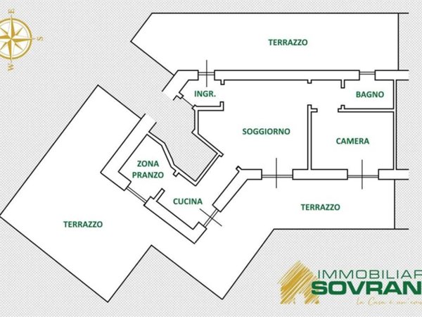appartamento in vendita a Rapallo