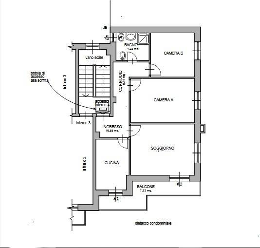 appartamento in vendita a Rapallo in zona Santa Maria del Campo