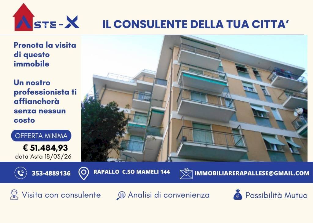 appartamento in vendita a Rapallo