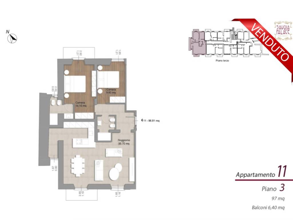 appartamento in vendita a Rapallo
