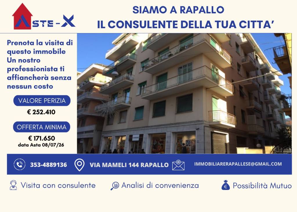 appartamento in vendita a Rapallo