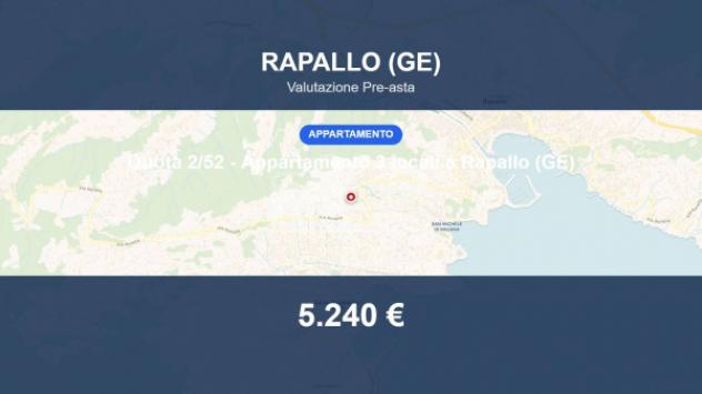 appartamento in vendita a Rapallo