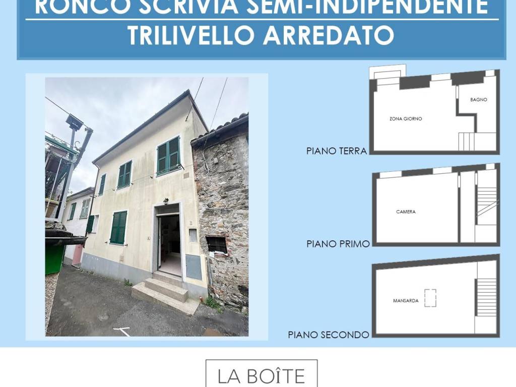 casa indipendente in vendita a Ronco Scrivia