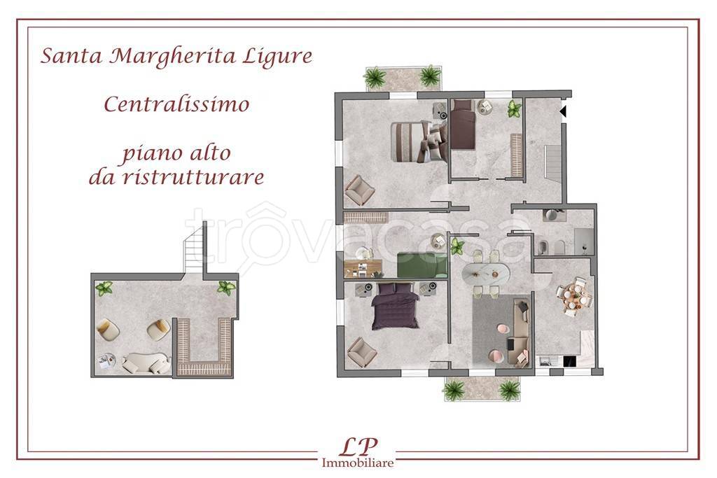 appartamento in vendita a Santa Margherita Ligure