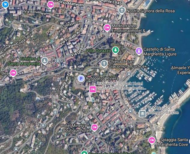 villa in vendita a Santa Margherita Ligure