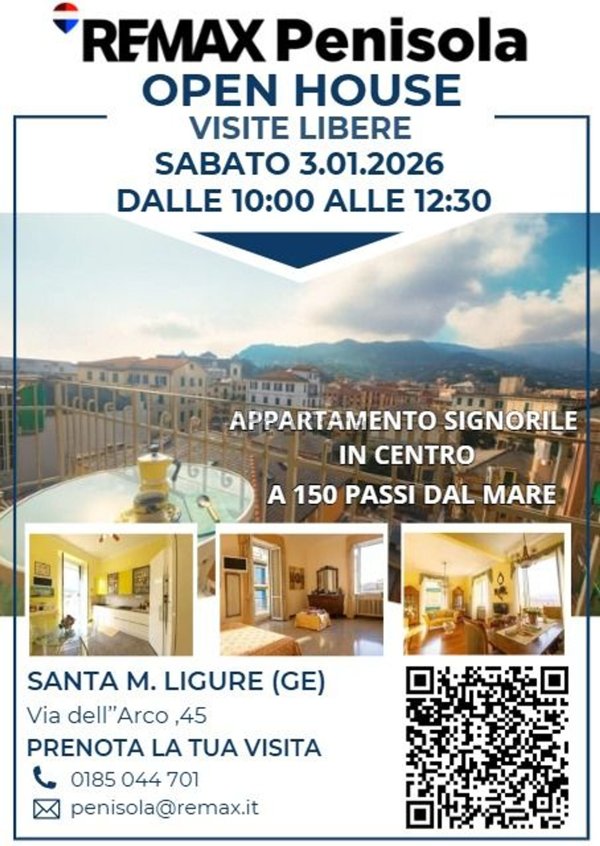 appartamento in vendita a Santa Margherita Ligure