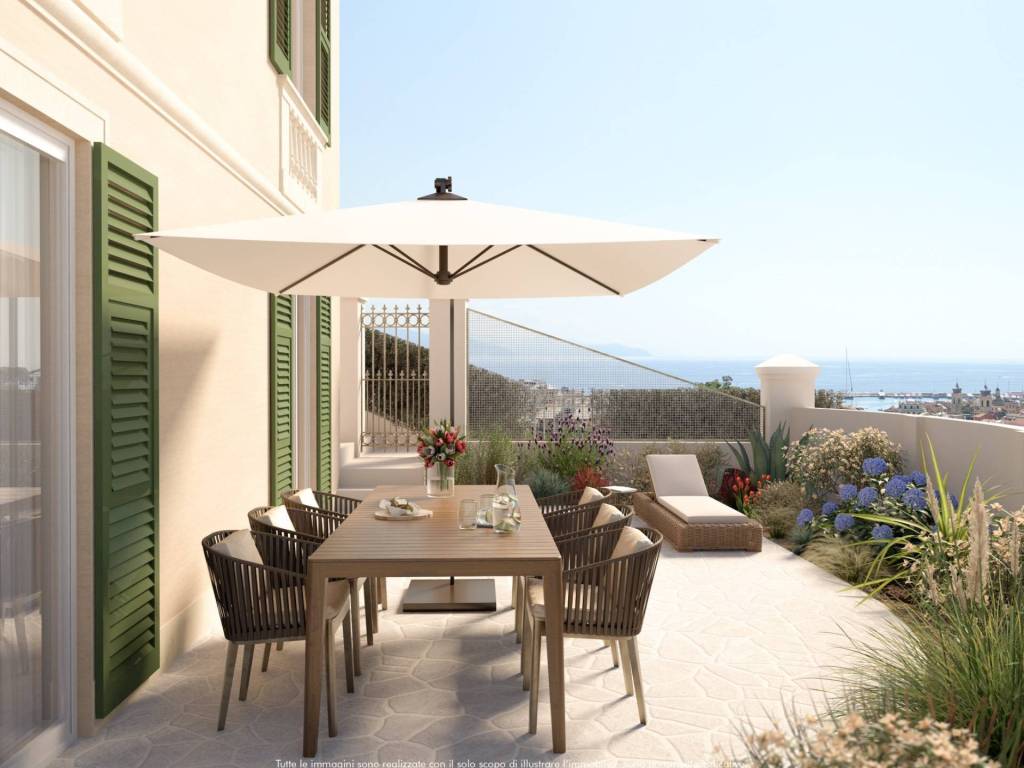 appartamento in vendita a Santa Margherita Ligure in zona Nozarego