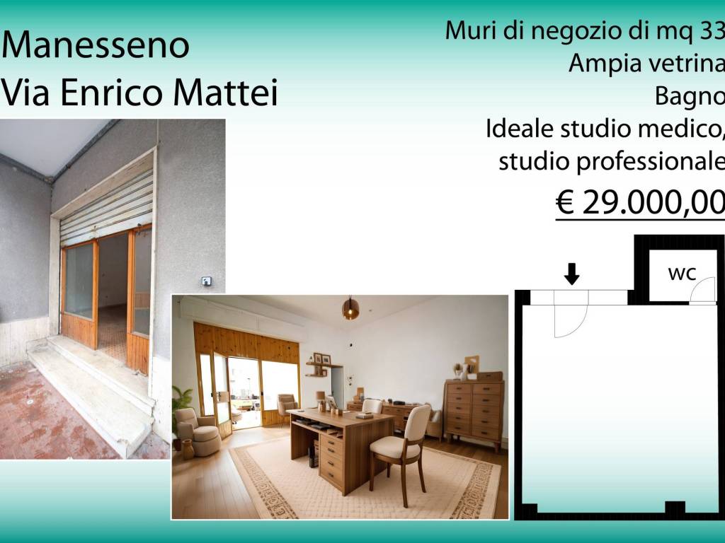 negozio in vendita a Sant'Olcese in zona Manesseno