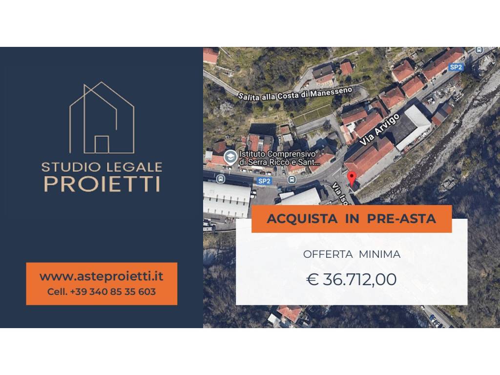 appartamento in vendita a Sant'Olcese in zona Manesseno