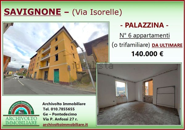 appartamento in vendita a Savignone in zona Isorelle