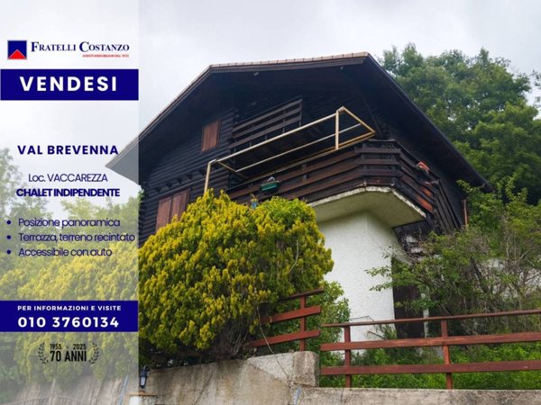 casa indipendente in vendita a Savignone in zona Vaccarezza