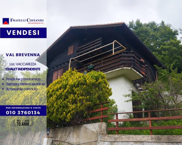 casa indipendente in vendita a Savignone in zona Vaccarezza