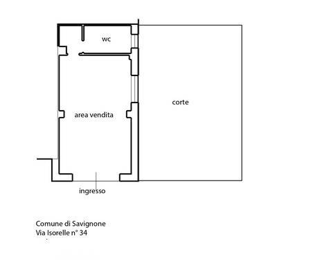 locale commerciale in vendita a Savignone in zona Isorelle