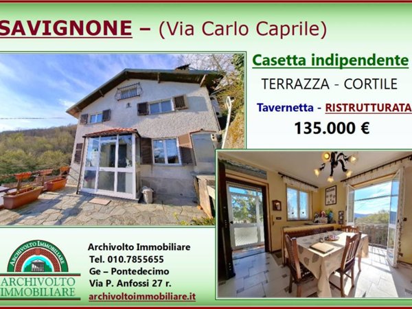 casa indipendente in vendita a Savignone