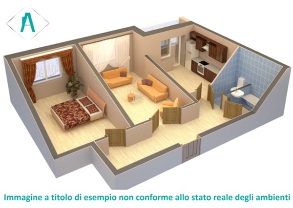 appartamento in vendita a Savignone
