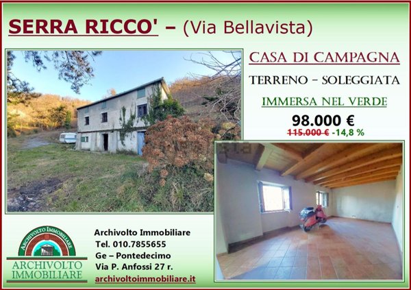 appartamento in vendita a Serra Riccò in zona Serra