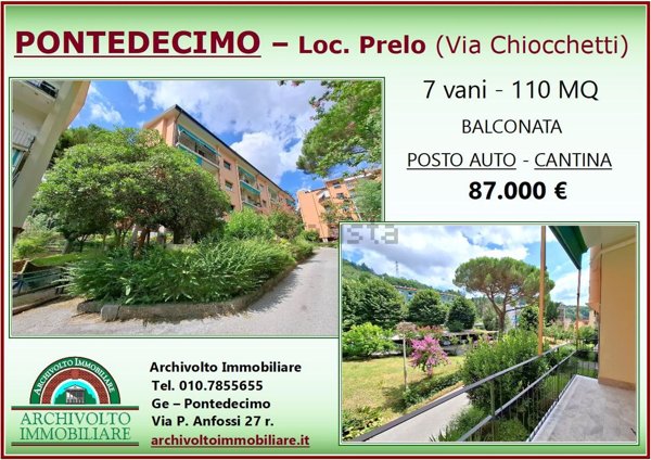 appartamento in vendita a Serra Riccò in zona Serra